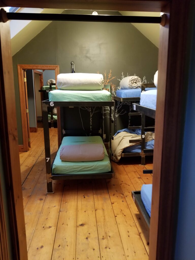 The Birch room in Hostel Tevere.
