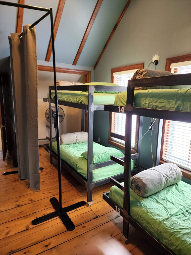 This is a picture of the Kehoe Room, a shared space that accommodates six people.