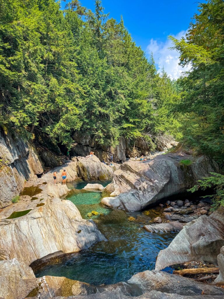 Warren Falls swimming hole